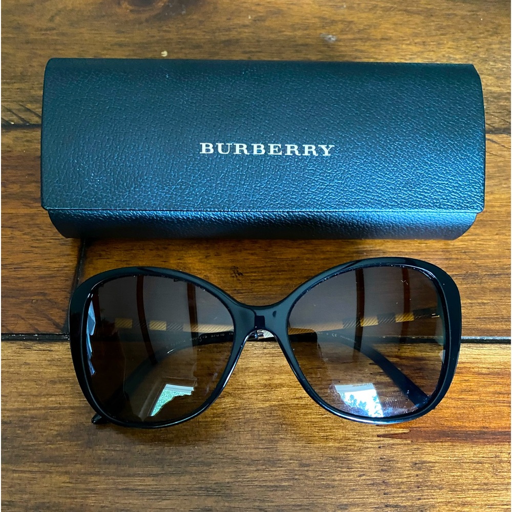 Women’s Burberry 57mm Butterfly Polarized Sunglasses